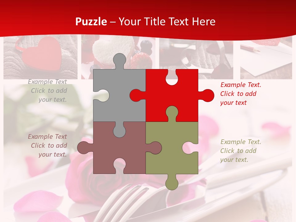 Dinner Fork Cutlery PowerPoint Template