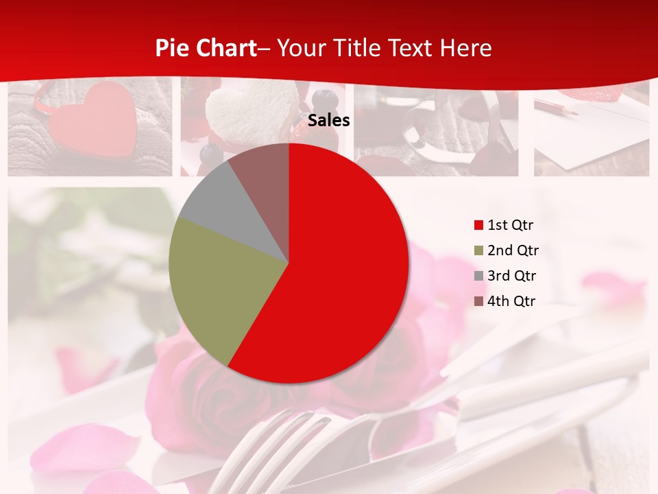 Dinner Fork Cutlery PowerPoint Template