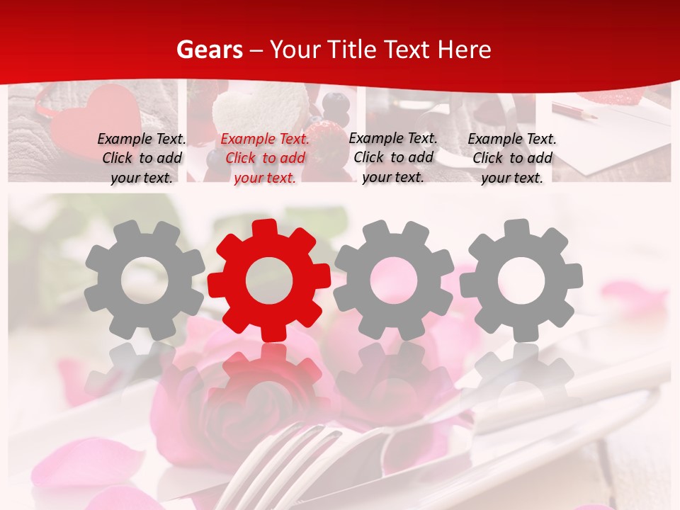 Dinner Fork Cutlery PowerPoint Template