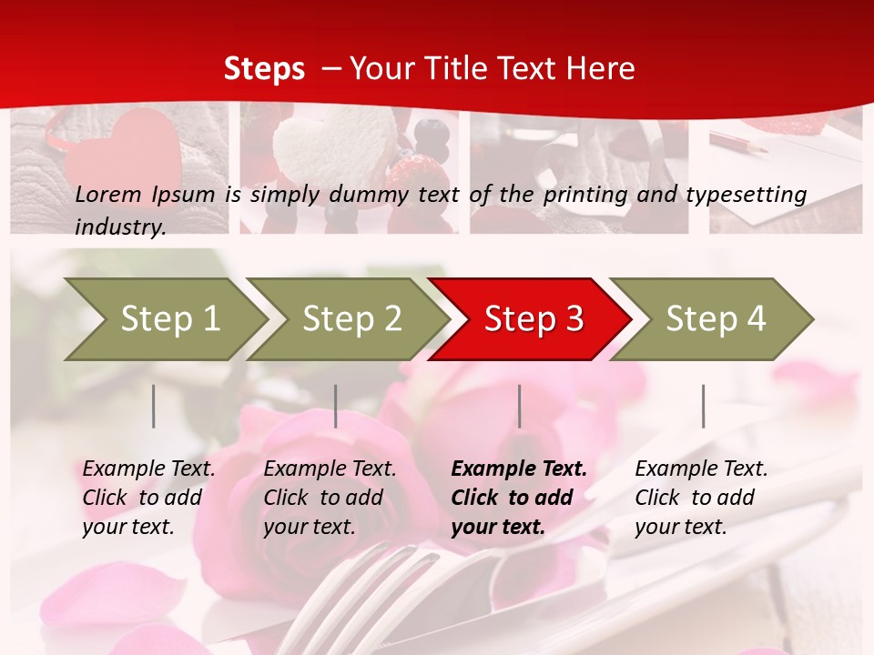 Dinner Fork Cutlery PowerPoint Template