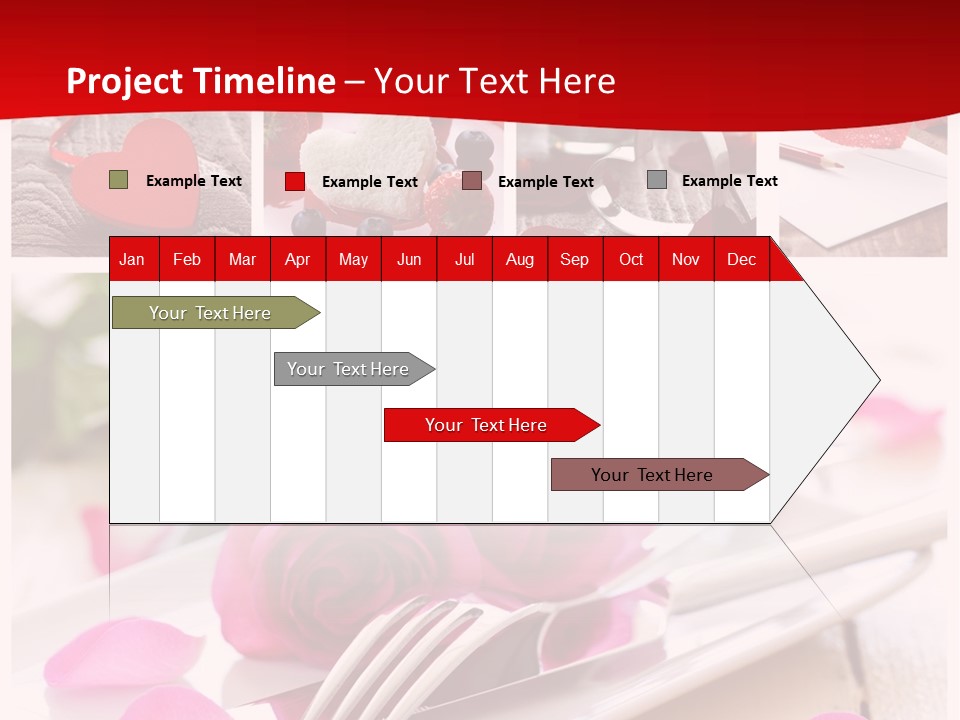Dinner Fork Cutlery PowerPoint Template