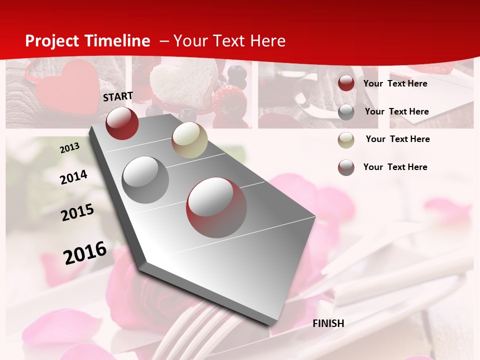 Dinner Fork Cutlery PowerPoint Template