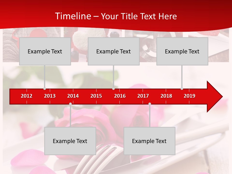 Dinner Fork Cutlery PowerPoint Template
