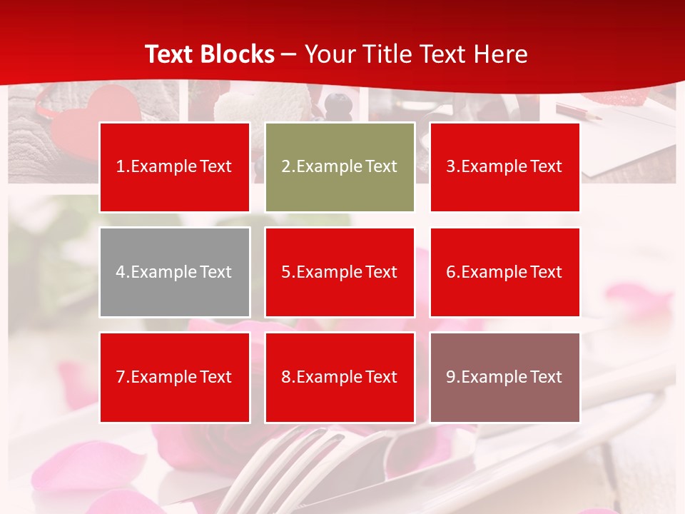 Dinner Fork Cutlery PowerPoint Template