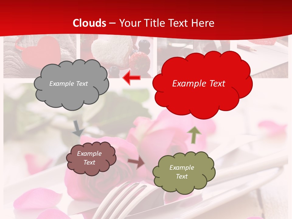 Dinner Fork Cutlery PowerPoint Template