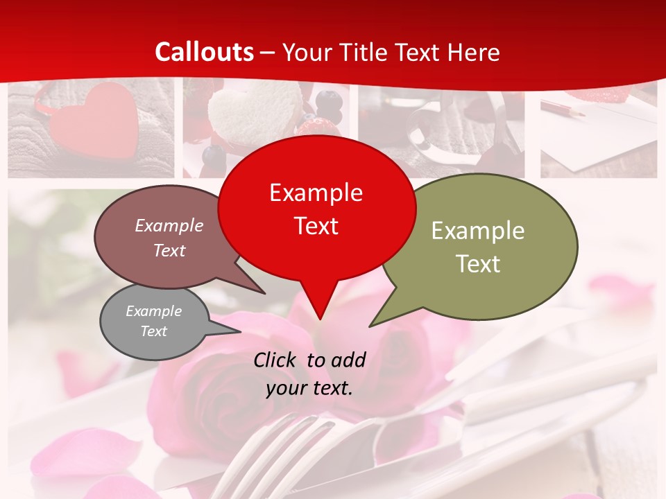 Dinner Fork Cutlery PowerPoint Template