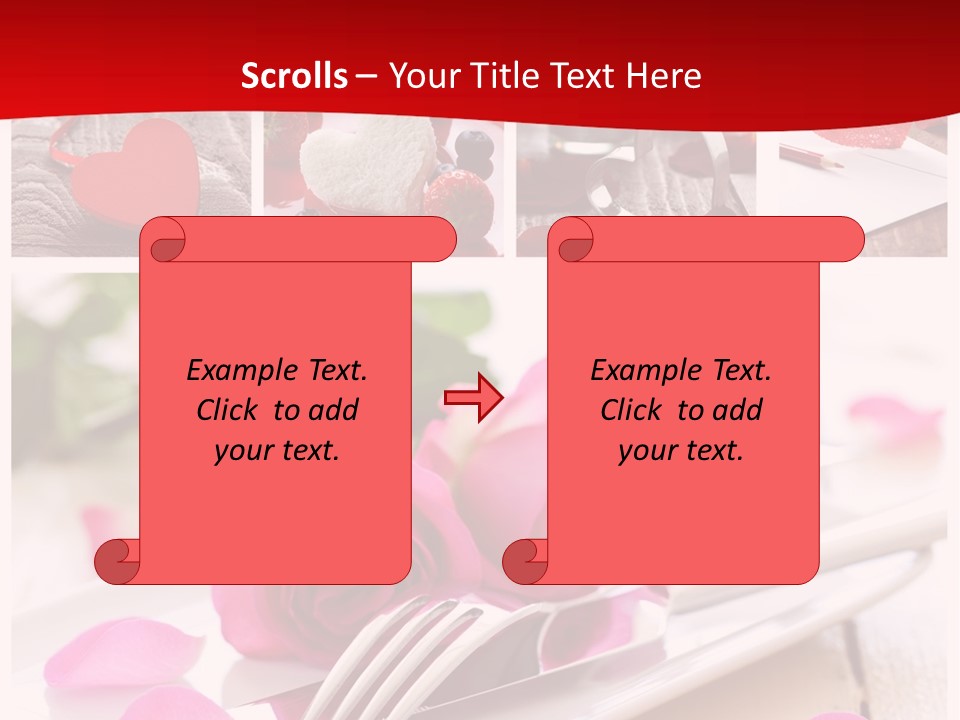 Dinner Fork Cutlery PowerPoint Template