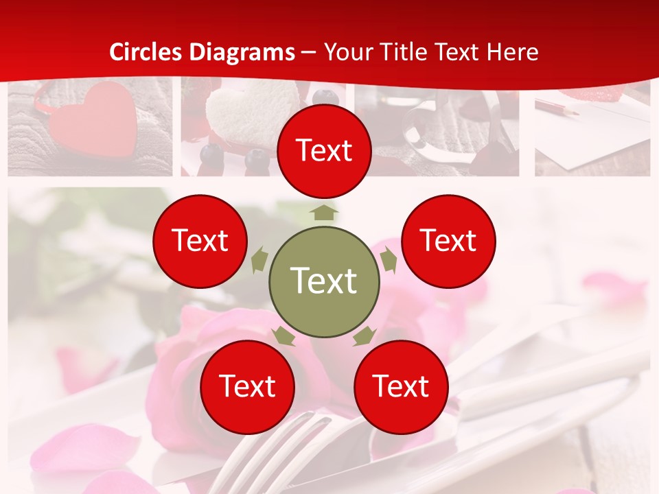 Dinner Fork Cutlery PowerPoint Template