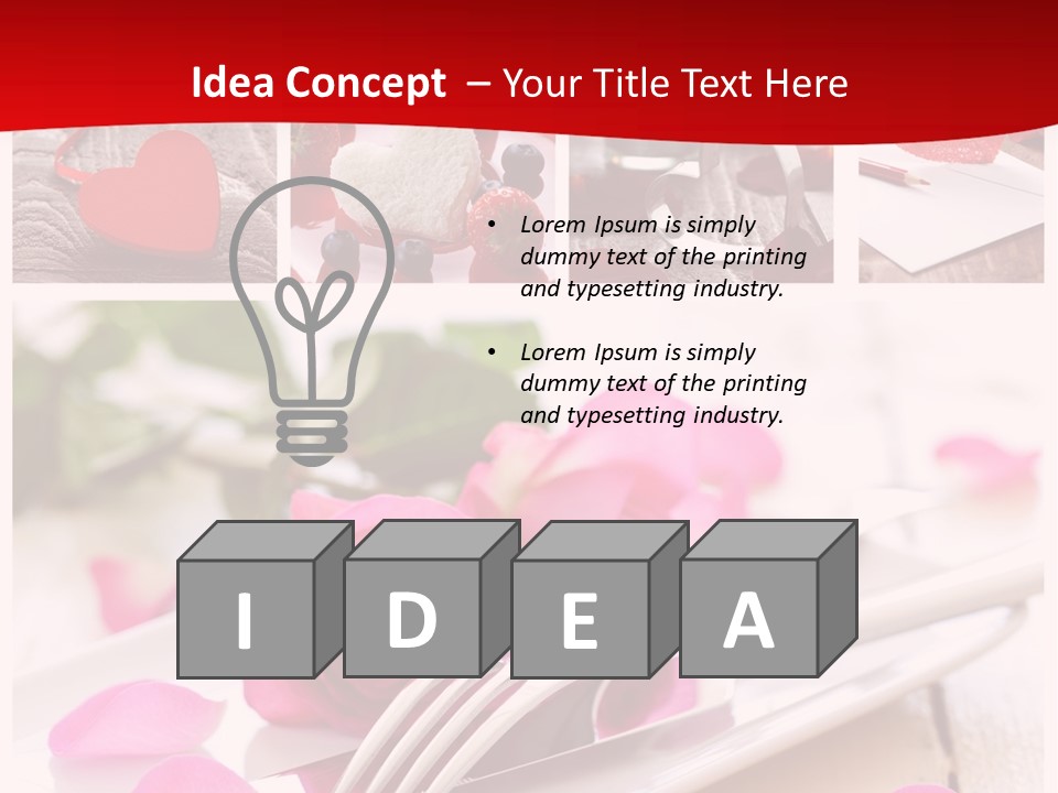 Dinner Fork Cutlery PowerPoint Template