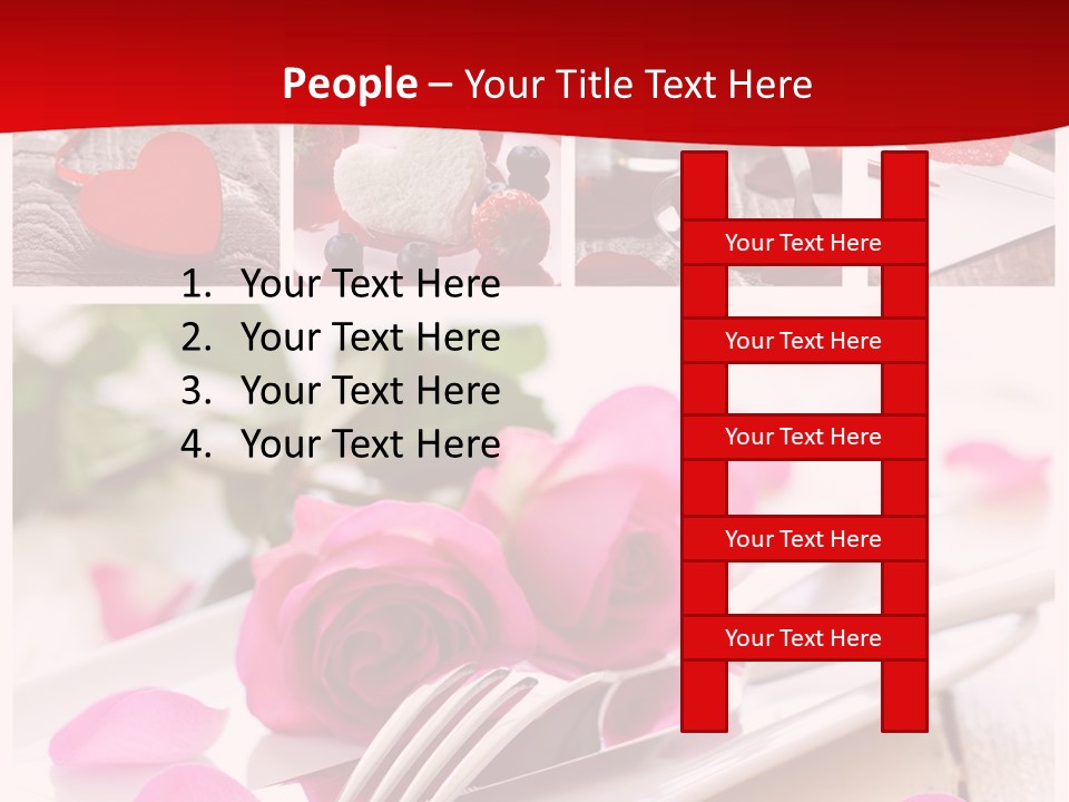 Dinner Fork Cutlery PowerPoint Template