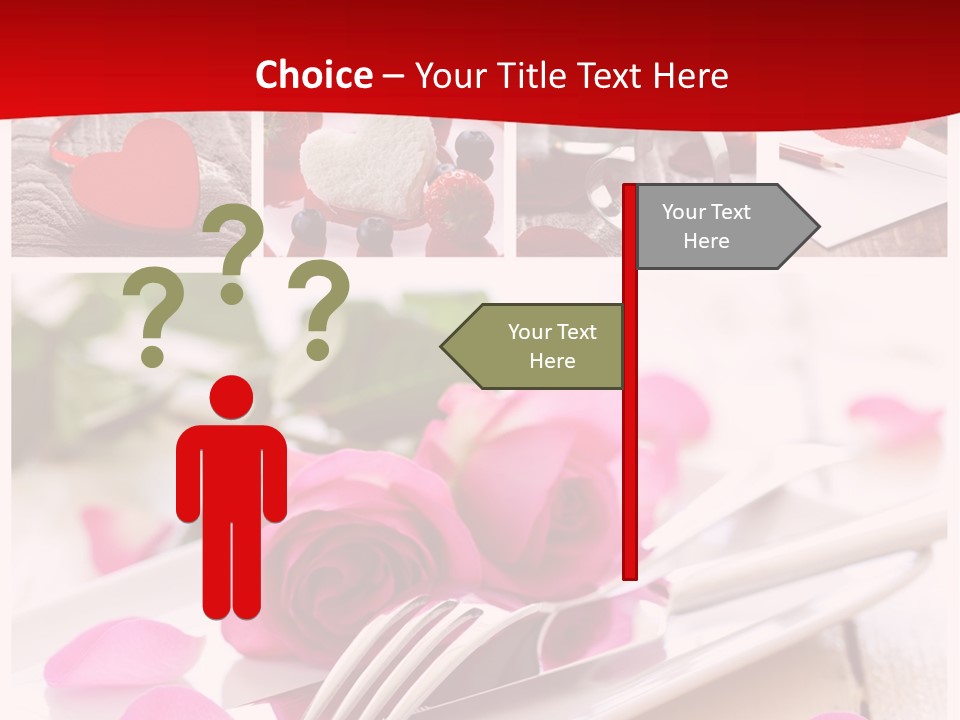 Dinner Fork Cutlery PowerPoint Template