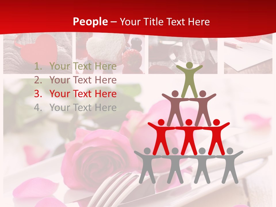 Dinner Fork Cutlery PowerPoint Template