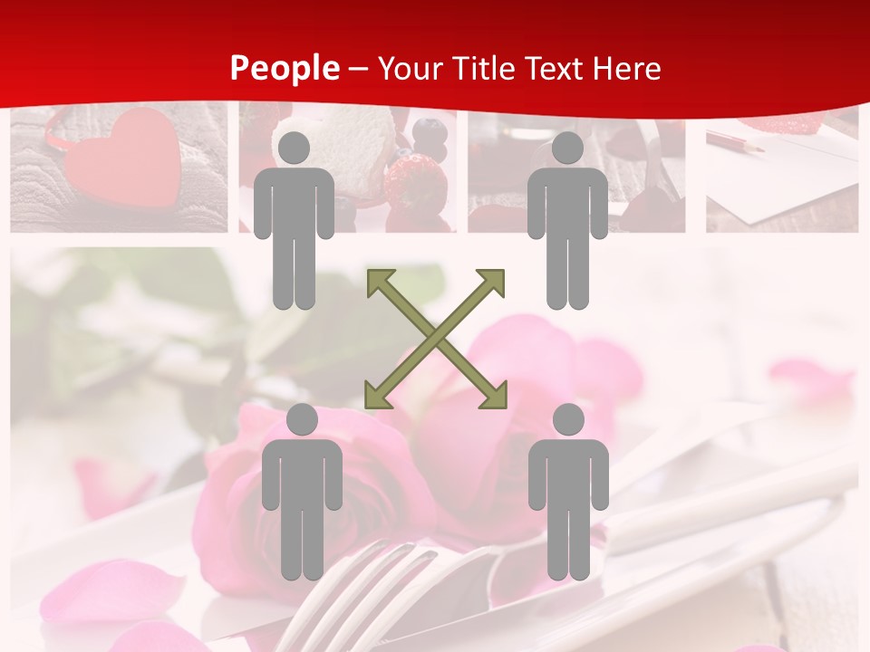 Dinner Fork Cutlery PowerPoint Template