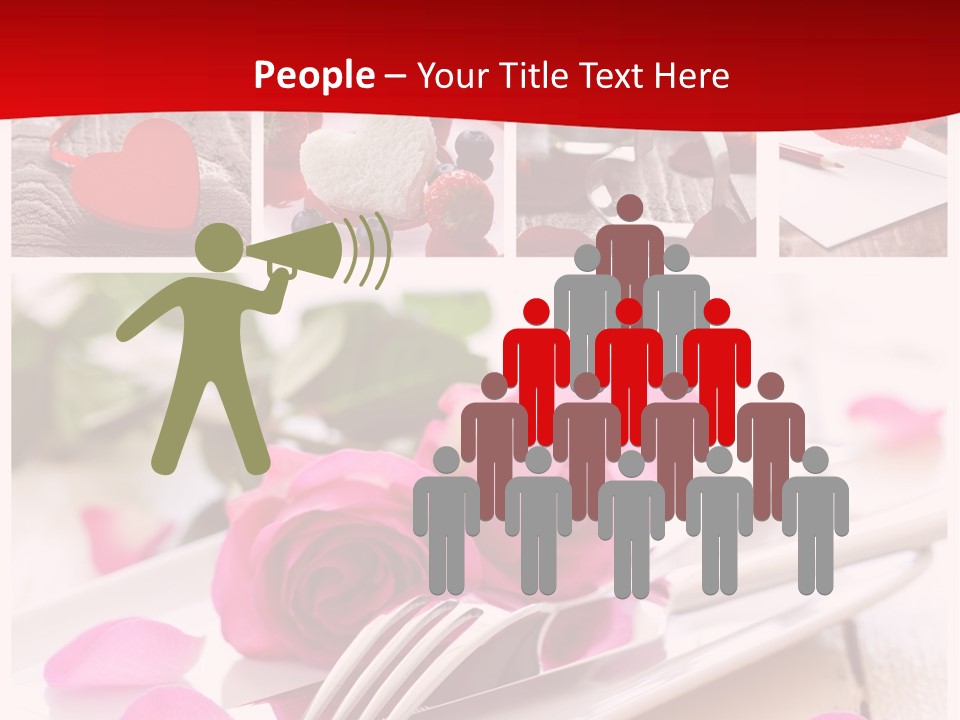 Dinner Fork Cutlery PowerPoint Template