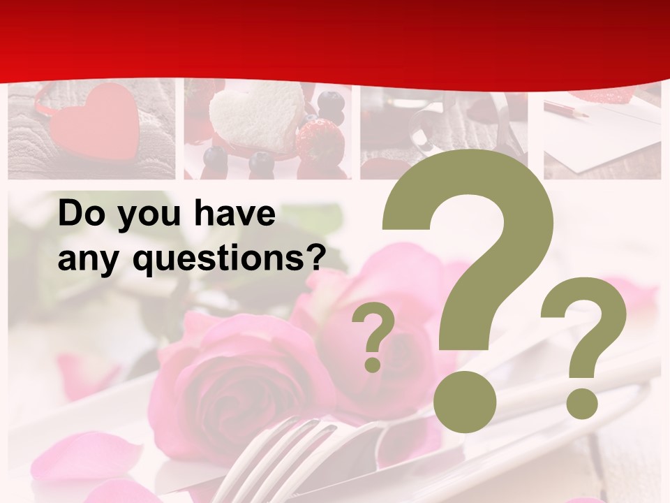 Dinner Fork Cutlery PowerPoint Template