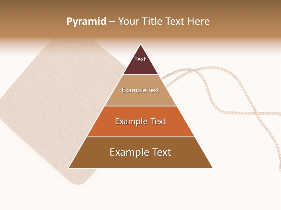 Rope Shape Tag PowerPoint Template