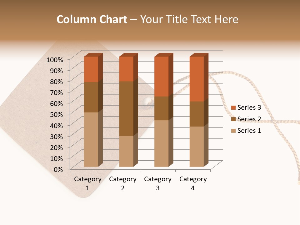 Rope Shape Tag PowerPoint Template