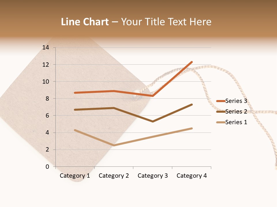 Rope Shape Tag PowerPoint Template