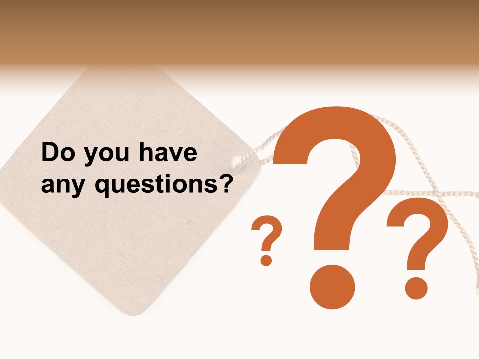 Rope Shape Tag PowerPoint Template