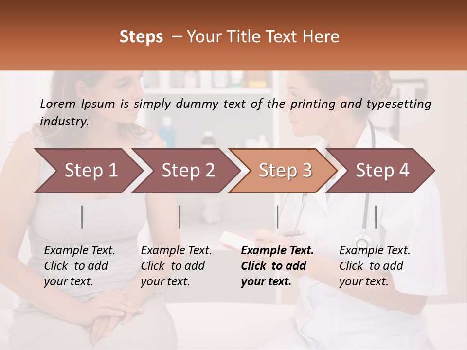 Practitioner Health Ache PowerPoint Template