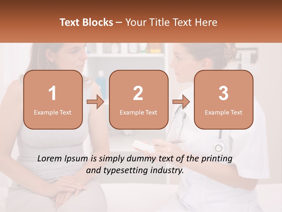 Practitioner Health Ache PowerPoint Template