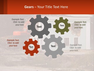Machine Machinery Site PowerPoint Template