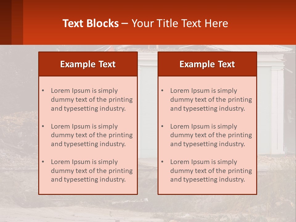 Machine Machinery Site PowerPoint Template
