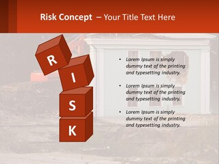 Machine Machinery Site PowerPoint Template