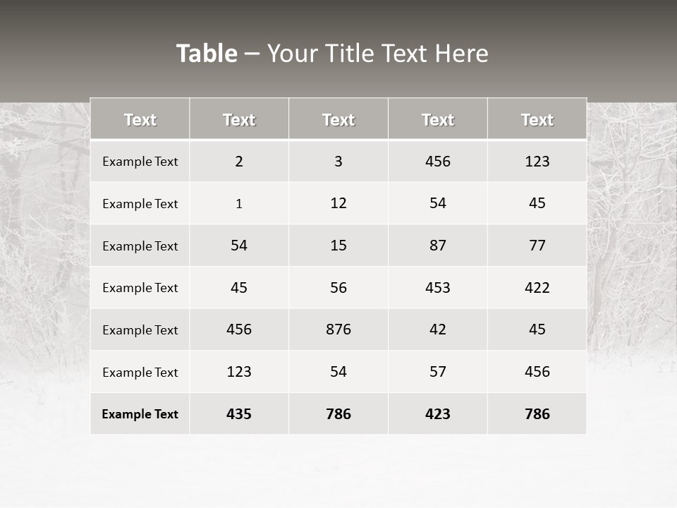 Flora Nature Field PowerPoint Template