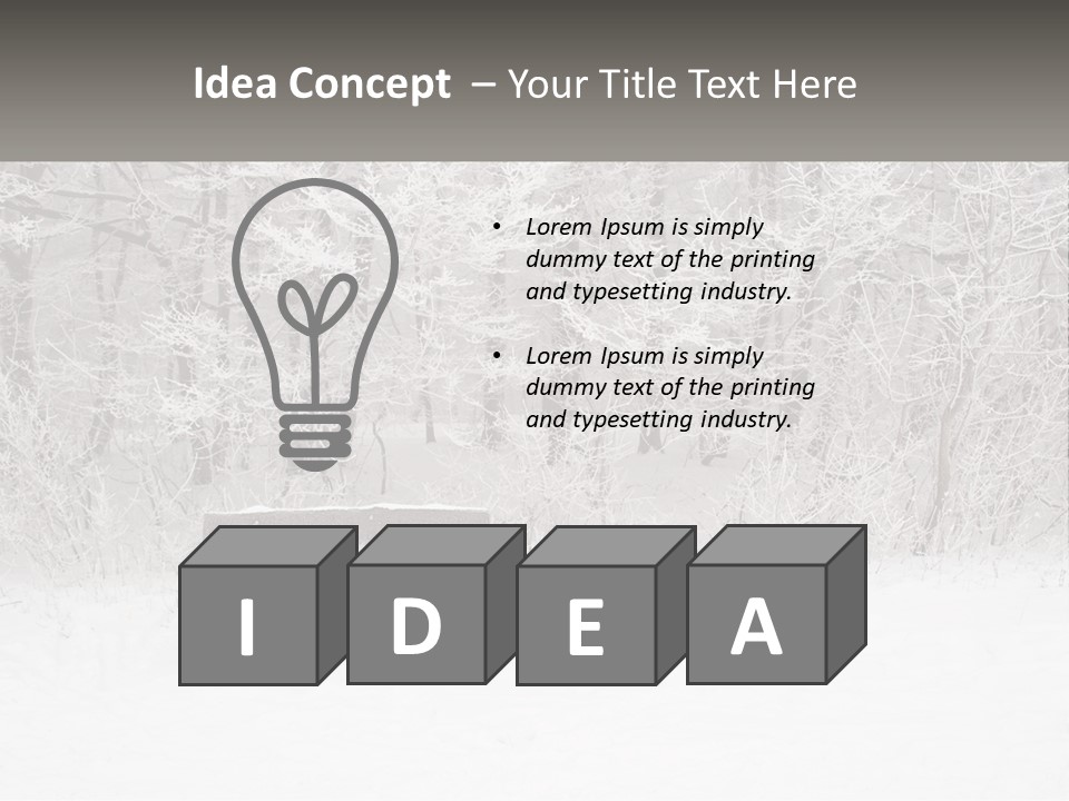 Flora Nature Field PowerPoint Template