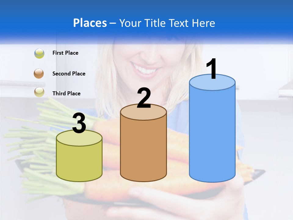 Smiling Nutrition Home PowerPoint Template