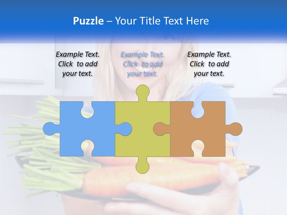 Smiling Nutrition Home PowerPoint Template