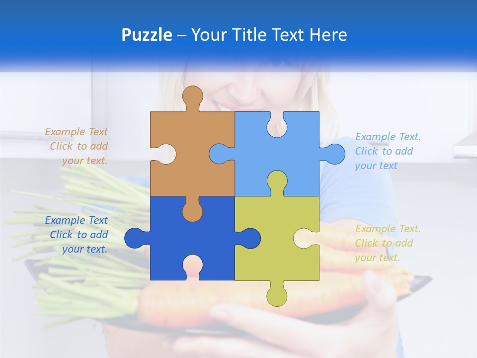 Smiling Nutrition Home PowerPoint Template