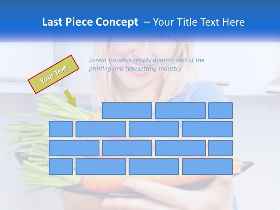 Smiling Nutrition Home PowerPoint Template
