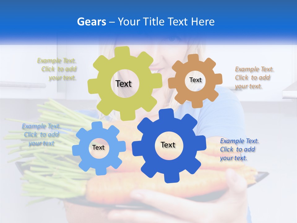 Smiling Nutrition Home PowerPoint Template
