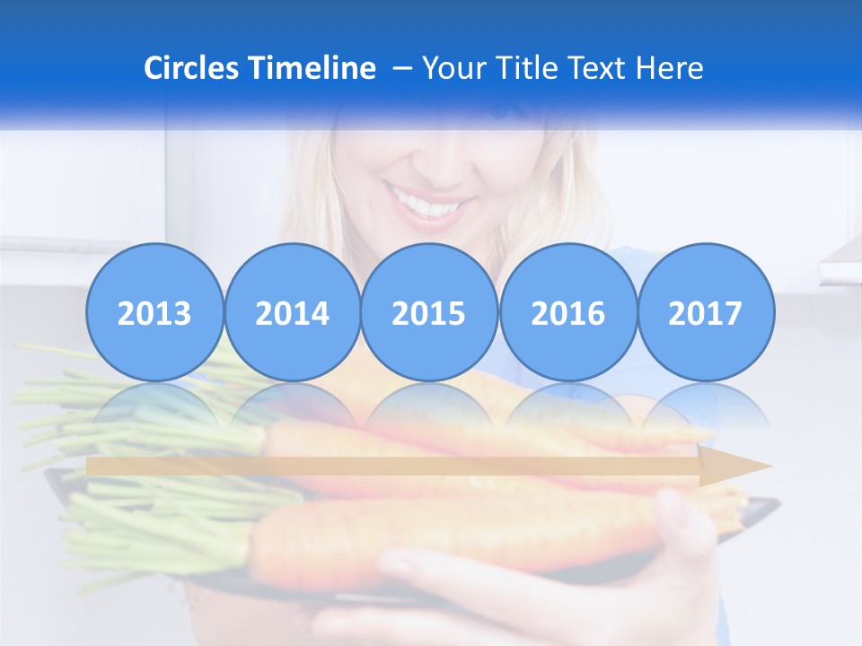 Smiling Nutrition Home PowerPoint Template