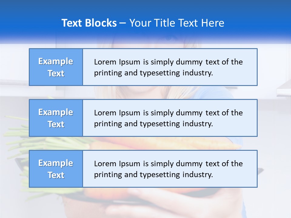 Smiling Nutrition Home PowerPoint Template
