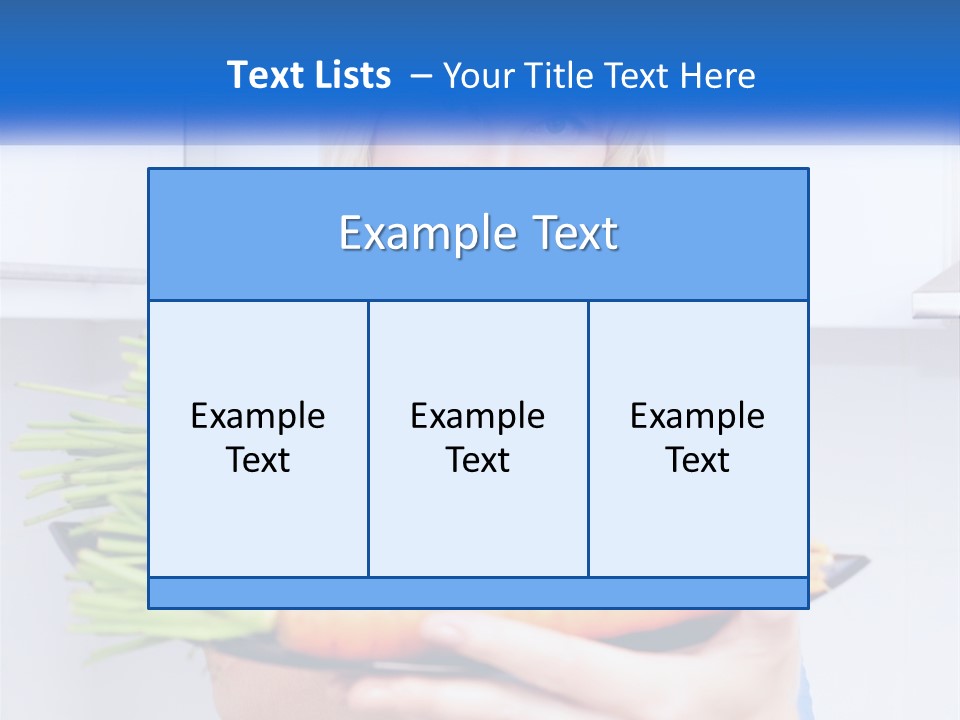 Smiling Nutrition Home PowerPoint Template