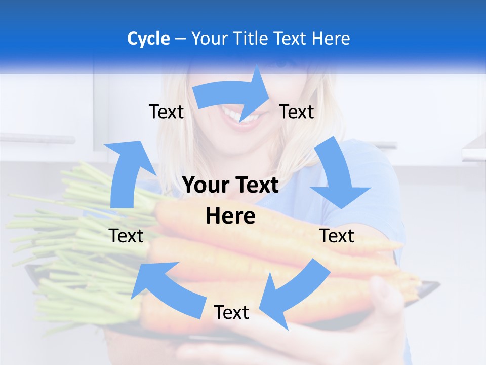 Smiling Nutrition Home PowerPoint Template