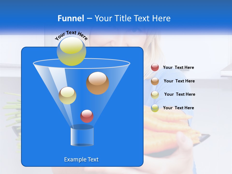 Smiling Nutrition Home PowerPoint Template
