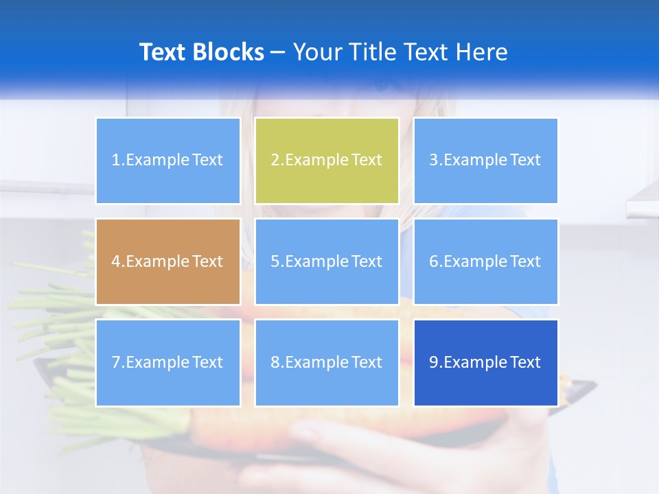 Smiling Nutrition Home PowerPoint Template