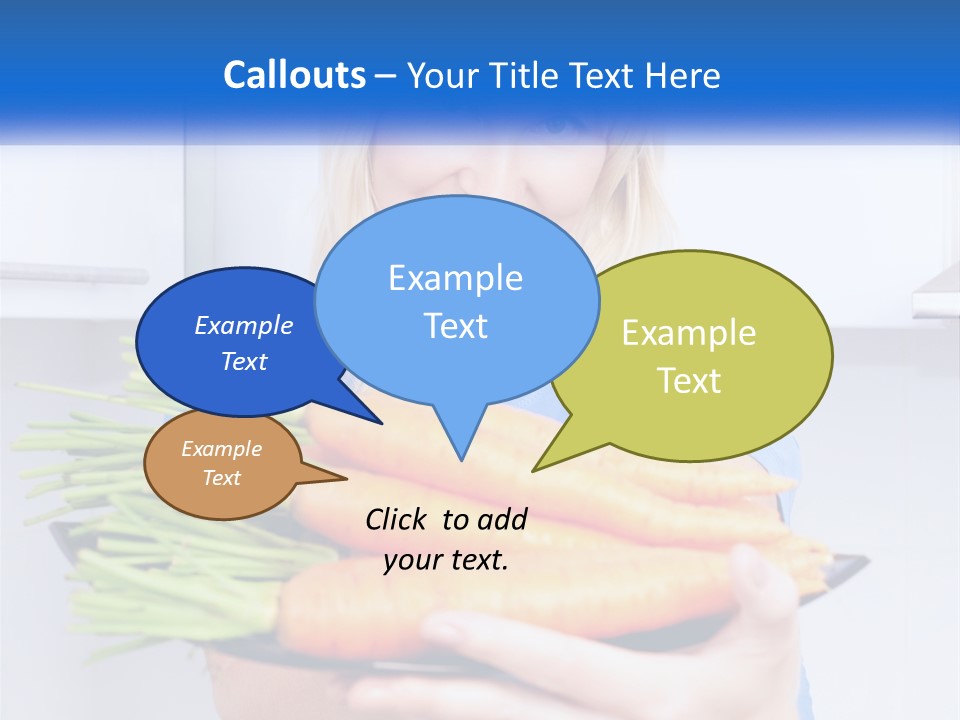Smiling Nutrition Home PowerPoint Template