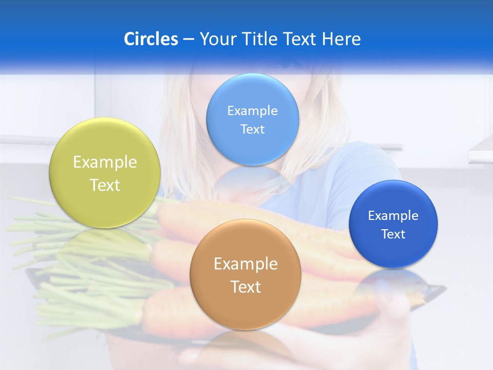 Smiling Nutrition Home PowerPoint Template