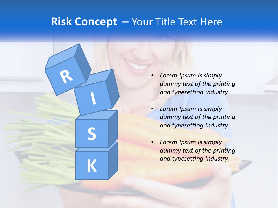 Smiling Nutrition Home PowerPoint Template