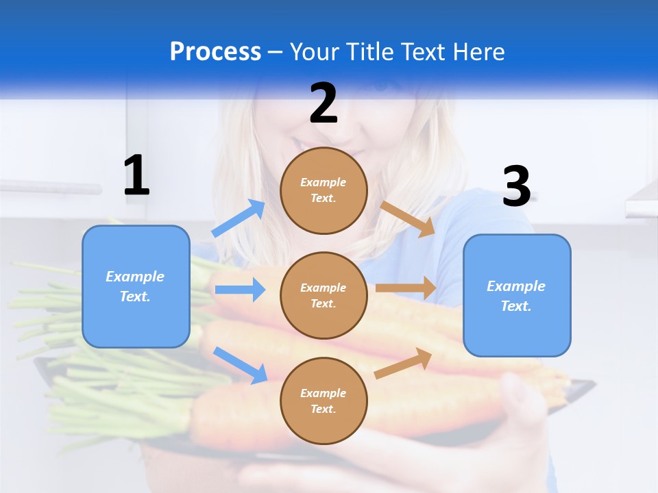 Smiling Nutrition Home PowerPoint Template