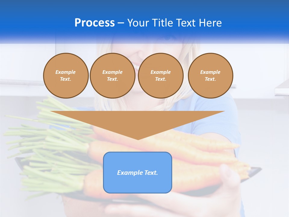 Smiling Nutrition Home PowerPoint Template