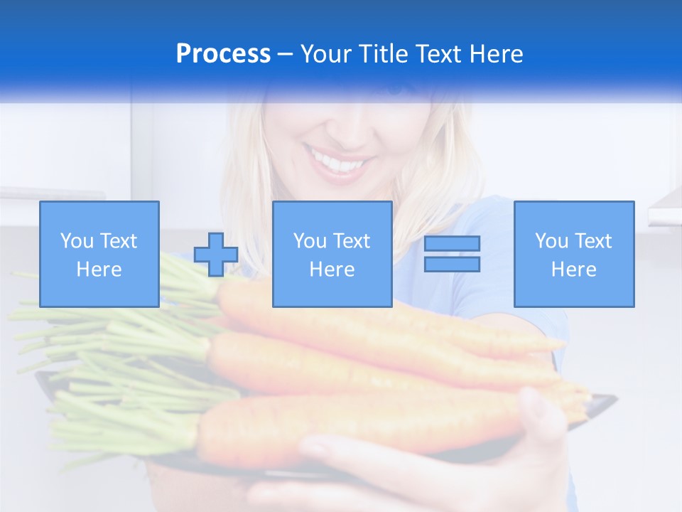 Smiling Nutrition Home PowerPoint Template
