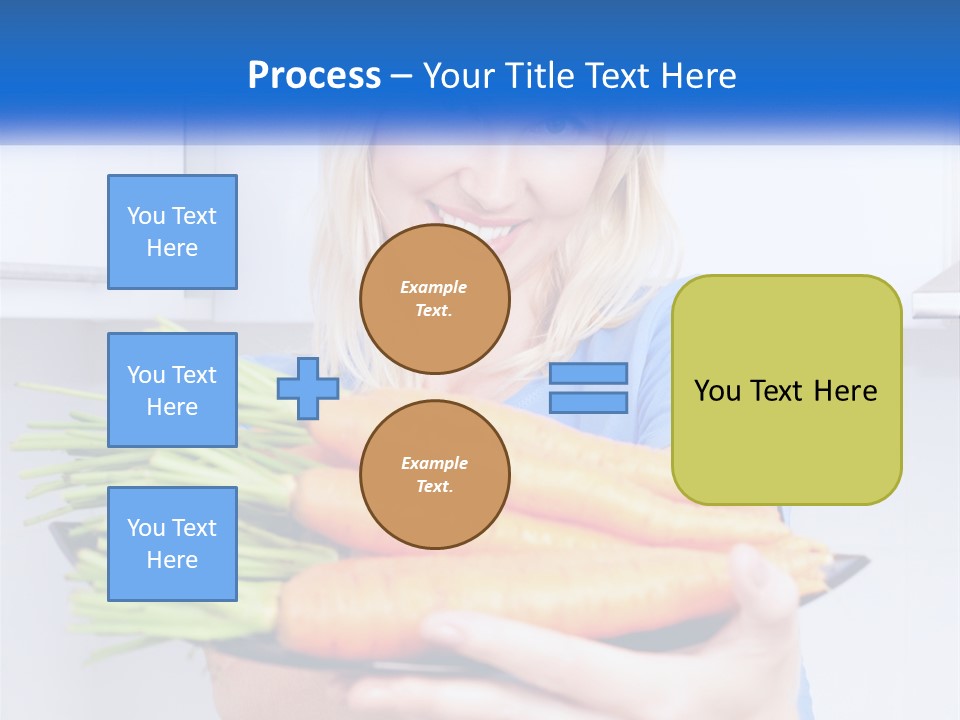 Smiling Nutrition Home PowerPoint Template