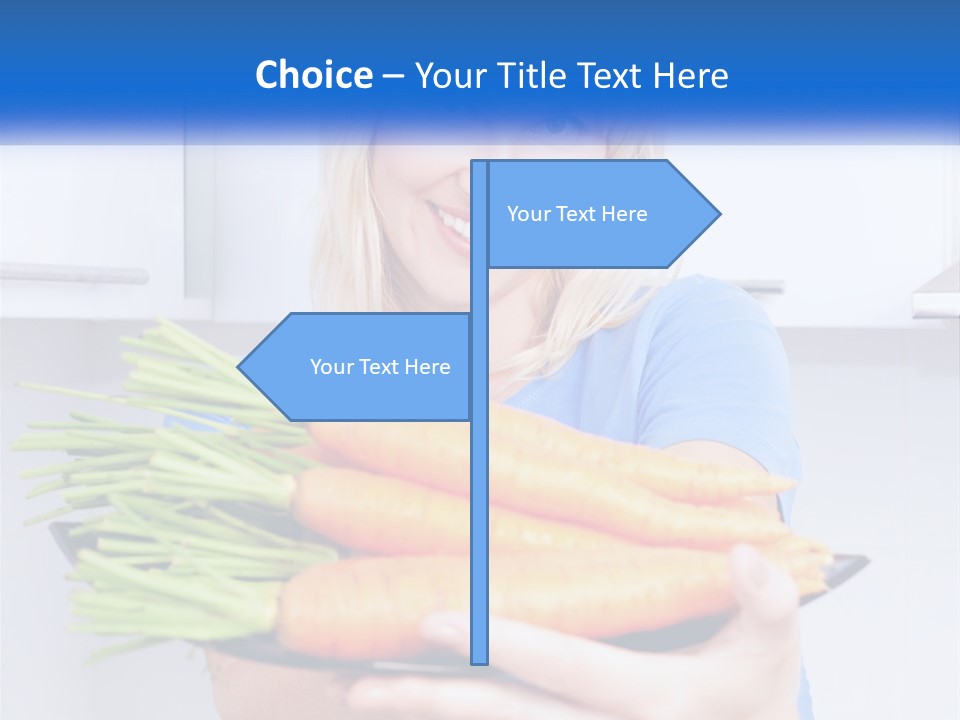 Smiling Nutrition Home PowerPoint Template