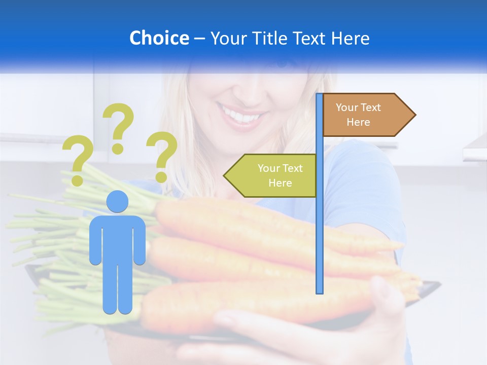 Smiling Nutrition Home PowerPoint Template